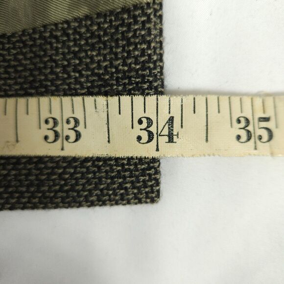 Austin Reed Mens 46L Gray Single Vent 2 Button Front Sports Coat Blazer - Picture 15 of 15